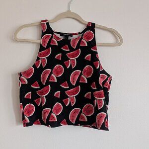 Watermelon crop top